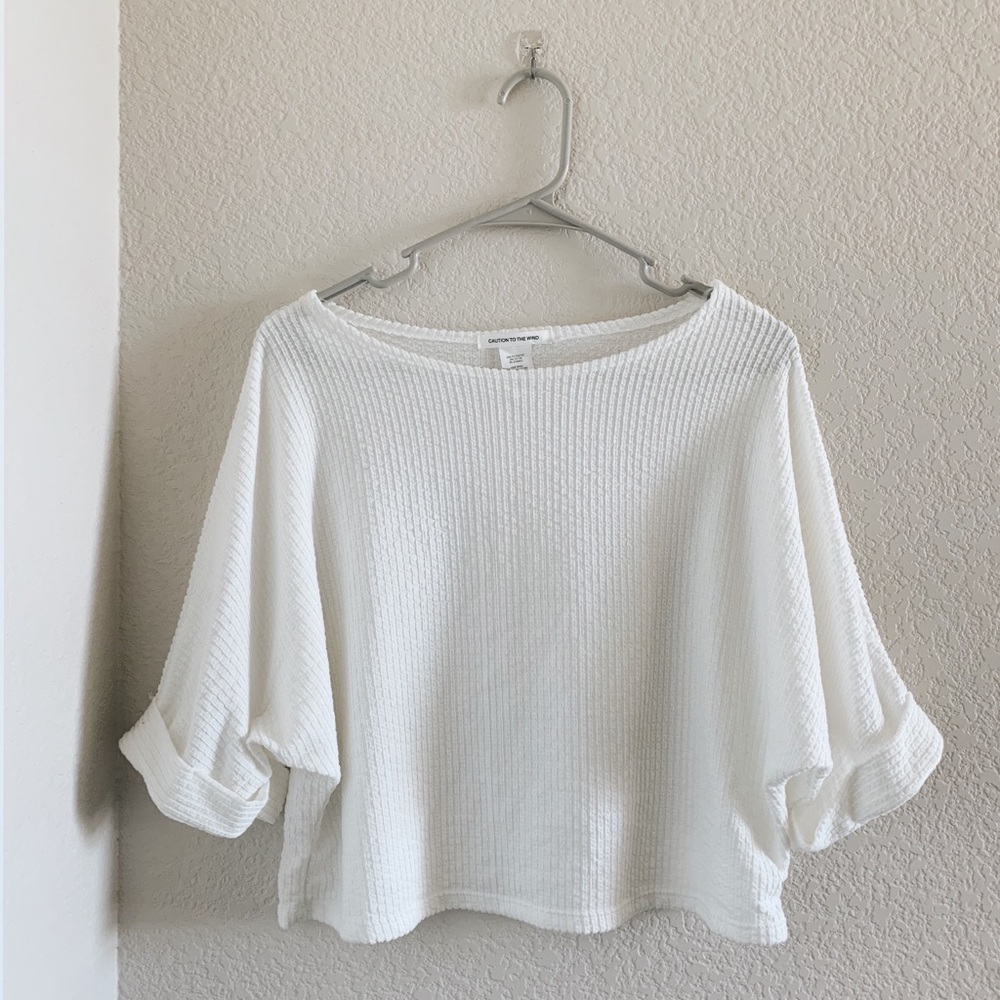 Sweater Crop Top